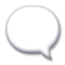 Left Speech Bubble emoji on LG